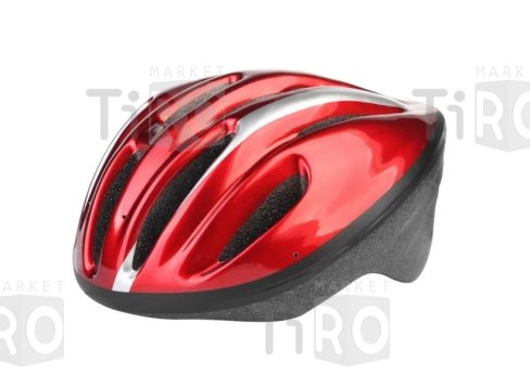 Шлем защитный MQ-12, 600016 (tape) красный 54-56