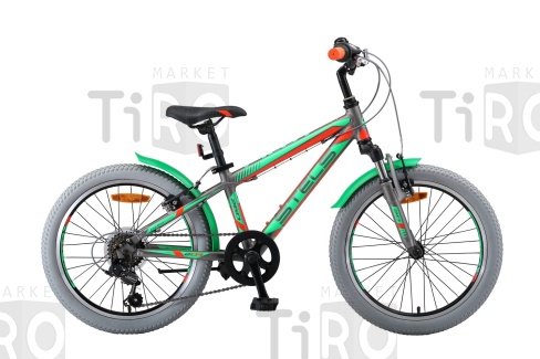 Велосипед STELS Pilot-260 Gentl 20" (10" Синий/зеленый) V010
