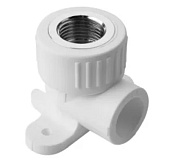 Угол полипропилен с настенным креплением Aqualink 20*1/2F