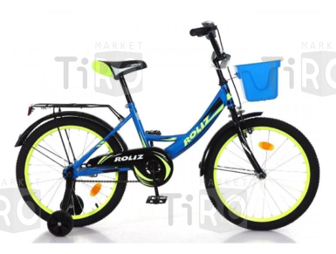 Велосипед Roliz 18-002 зеленый