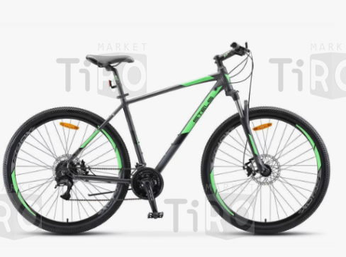 Велосипед Stels Navigator-930MD, V010, 29" (18,5" Антрацитовый/зеленый)