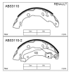 Колодки барабанные ABS3110