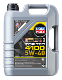 Синтетическое моторное масло Liqui Moly Top Tec 4100, 5W-40, SN C3, 9511 (5л)