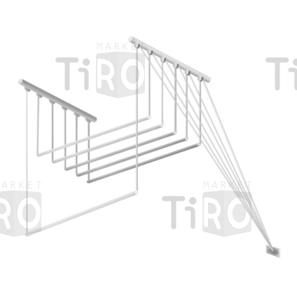 Сушилка для белья потолочная Gimi Lift 100, 1 м