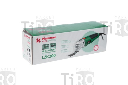 Инструмент многофункциональный Hammer LZK200, 200Вт