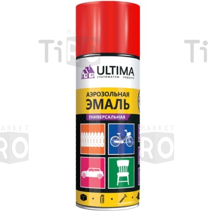 Краска-спрей Ultima, RAL3011 красный тёмный, 520мл