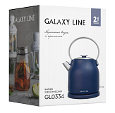 Чайник 1.5л. Galaxy GL-0334 дисковый 2200Вт