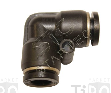 Фитинг L-образный пластиковый 10мм (упак.10шт) INF.11.PUL10