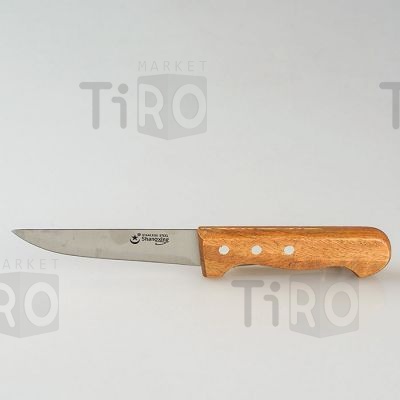 Нож кухонный деревянная ручка лезвие 5" В135-5