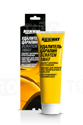 RUNWAY 0502 Удалитель царапин туба 0,1л RUNWAY 0502 Удалитель царапин туба 0,1л
