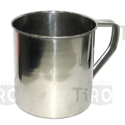 Кружка из нержавейки 12см V=1,0л