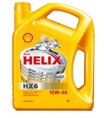 Синтетическое моторное масло Shell Helix HX6, 10W-40 (4л)