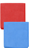 Салфетка из микрофибры 30х30 см, 180 г/м2, цвета в ассортименте, 14275