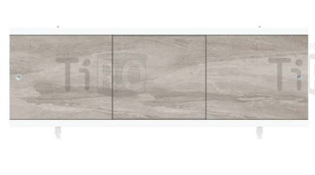 Экран для ванны "Монолит-М" 1,48м, камень коричневый