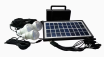 Фонарь набор 3шт. LED, аккумулятор, солнечная батарея, набор адаптеров, 8006А