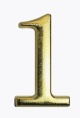 Цифра дверная Аллюр "1"