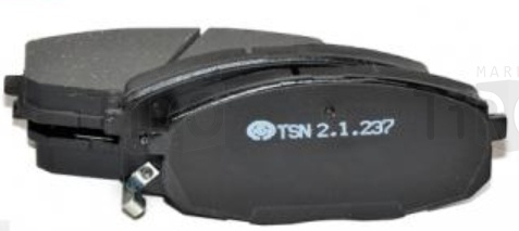 Колодки тормозные Kia Ceed 1,6; CRDi 90 1,4 "Цитрон" (2.1.237) (к-т 4 шт)