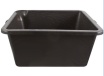 Таз строительный 80л, квадратный Мультипласт