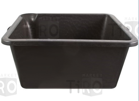 Таз строительный 80л, квадратный Мультипласт