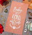 Полотенце вафельное 32*58 Its cold outside 100% хлопок