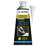 Герметик Ultima S силиконовый белый санитарный, тюбик 80мл. на блистере