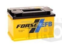 Аккумулятор Forse EFB 74 а/ч R 710А 276х175х190