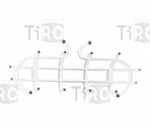 Вешалка "Новинка-4" белая