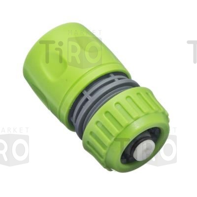 Коннектор для шланга d1/2" с аквастопом Inbloom (160-029) Коннектор для шланга d1/2" с аквастопом Inbloom (160-029)