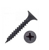 Саморез 001М-35-51 до 0,9мм, 3,5*51 (1500шт.) черный