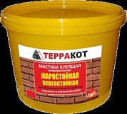 Мастика Терракотовая универсальная термостойкая 1,5 кг