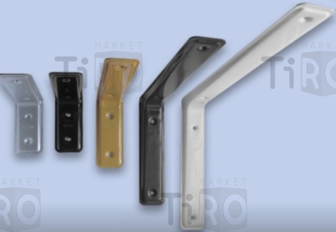 Кронштейн для полок "Ликчел" 315*200*40 Белый У8-5239.Б /20/