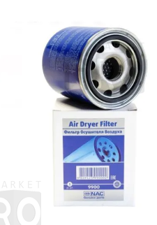 Oсушитель пневмосистемы Nac 9900\031004109 (Fortech FD-001) (Mann. TB1374x\TB1396x\TB1394/16x,TB1374/13x) КАМАЗ (M39X1.5)