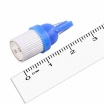 Автолампа диод T10 (W5W) 12V1SMD S08201089 без цоколя радиатор 1 контакт Skyway SRS-08B 10013 синяя  