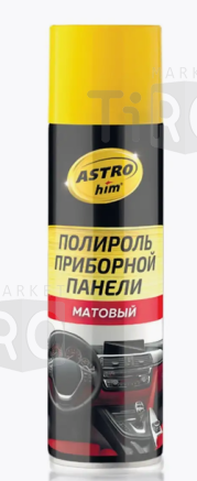 Полироль-очиститель пластика, матовый, лимон, спрей Astrohim AC3203, 250 мл