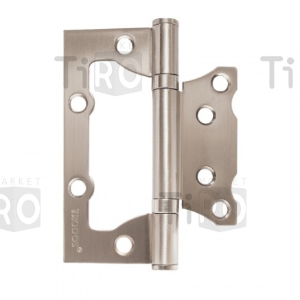 Петля TRODOS "бабочка" 100*75*2,0мм, никель (цена за 2шт)