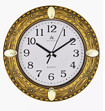 Часы настенные "Atlantis" 689 antique gold
