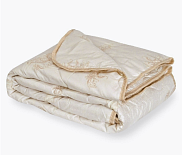 Одеяло шерсть облегченное 200х215 см, вес наполнителя 150гр/кв.м., "Эльф" Овечья (330)