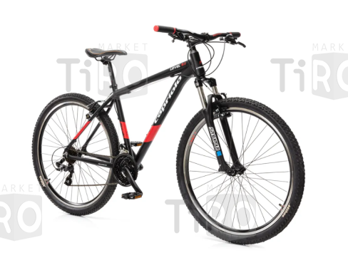 Велосипед Capriolo MTB Level 9.1, рама алюминий 19'', колёса 29'' (чёрный (матовый)-красный) Сербия