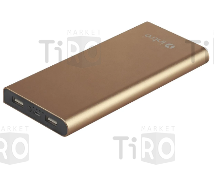 Аккумулятор Intro Power Bank PB10 Gold, 10000mAh