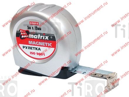 Рулетка MATRIX Magnetic магн. 3м*16мм. 31010 /240/