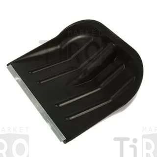 Лопата снеговая "Зима" №3 поликарбонат, 450*400мм, d-32мм, цветная