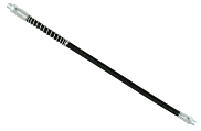 Шланг гибкий для шприца L=400мм. d=10.6мм (армированный с пружиной)