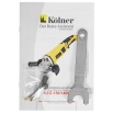 Машинка углошлифовальная Kolner KAG 150/1400 1400Вт Машинка углошлифовальная Kolner KAG 150/1400 1400Вт