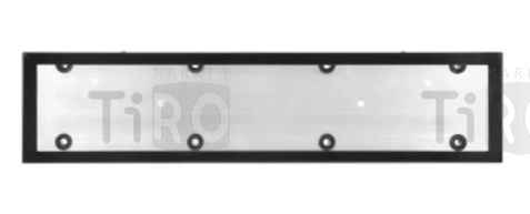 Рамка под номер Skyway S04101004, черная