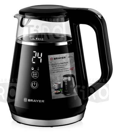 Чайник Brayer BR6105, 1100Вт Чайник Brayer BR6105, 1100Вт