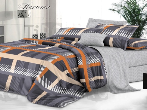 КПБ 2-ный Макси "De Luxe" Никита (145) евро простыня 220х215см, пододеяльник 175*215см, наволочки 2 штуки 70*70см