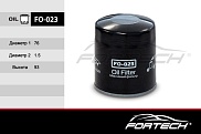 Фильтр маслянный FO-023 FORTECH \1218846 FORD C-Max\Focus 2; Mazda 3\5\6\Tribute 1.8, 2.0, 2.3 (MANN. W712/73)