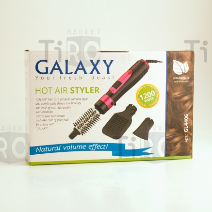 Фен-расческа Galaxy GL-4406, 1200Вт