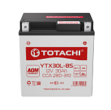 Аккумулятор Totachi Moto YTX30L-BS, 30 а/ч R AGM