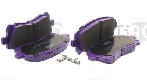 Колодки тормозные передние (Subaru Forester) PN7390